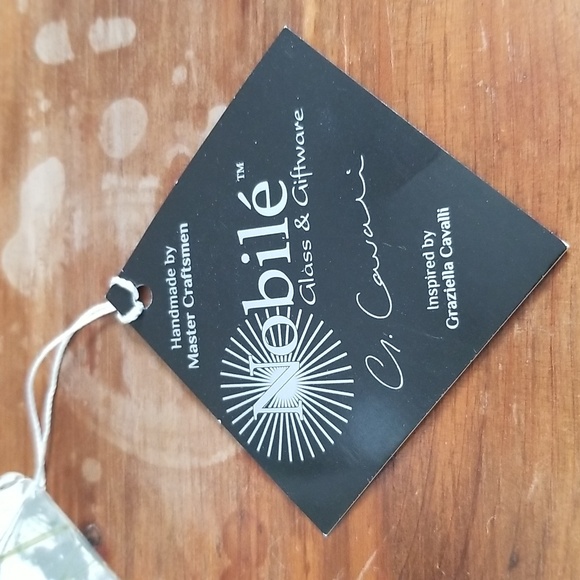 Nobile Blown and Handpainted Meadow Twist Vase - Picture 2 of 8